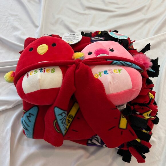 Handmade Soft Reversable Soft Tie Large Throw Fleece Blanket "School Spirit" - Picture 8 of 8